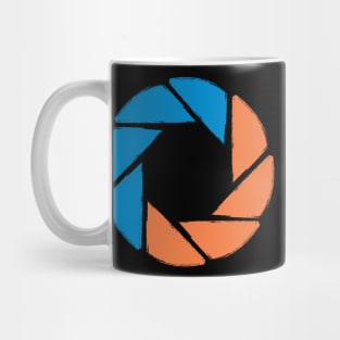 Aperture Science Reticle Logo Mug